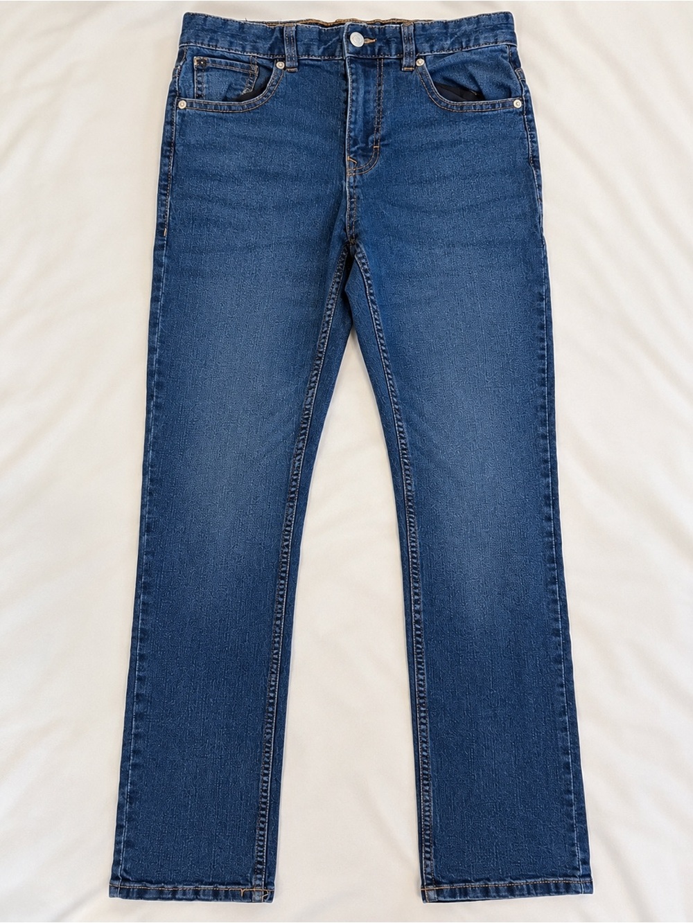Calvin Klein Jeans Size 16 Slim Straight Stretch Denim